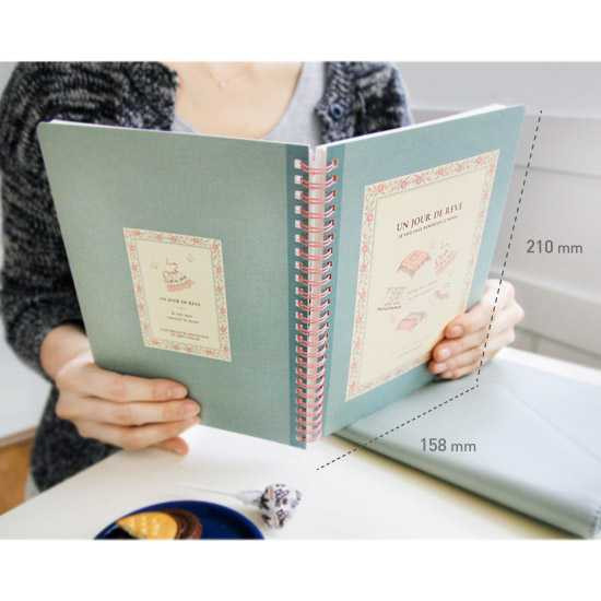 Iconic Un jour de reve retro wirebound notebook