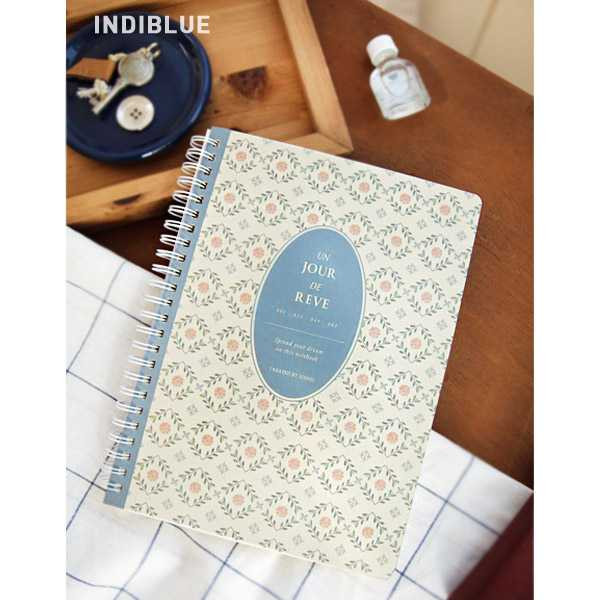 Iconic Un jour de reve retro wirebound notebook