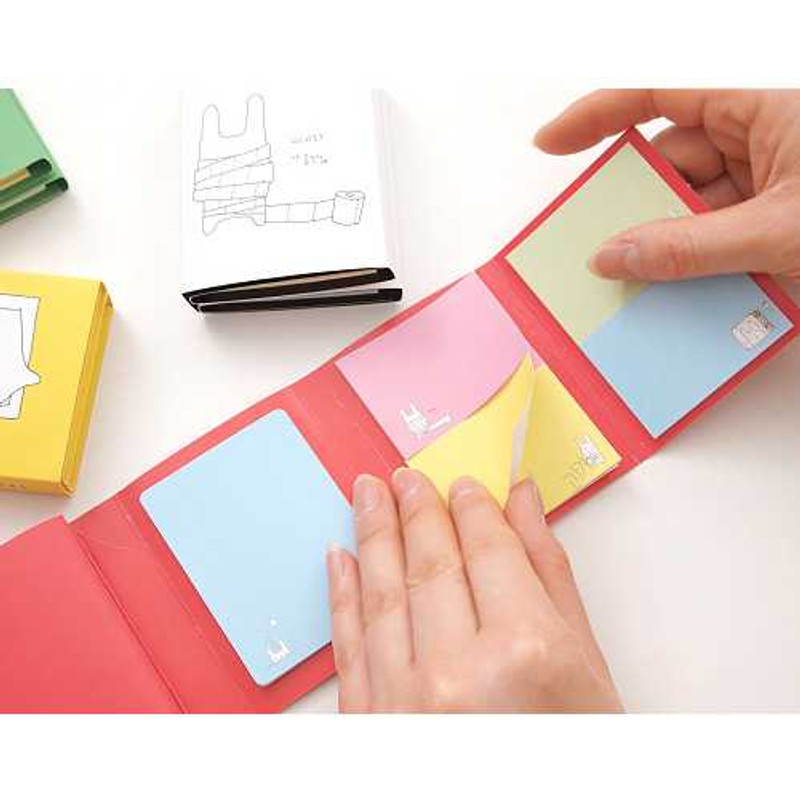 2young Cute rabbit folding sticky memo note set ver.2 2young Cute rabbit folding sticky memo note set ver.2