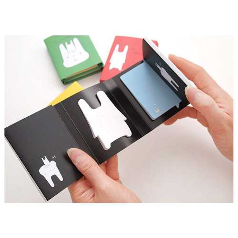 2young Cute rabbit folding sticky memo note set ver.2 2young Cute rabbit folding sticky memo note set ver.2