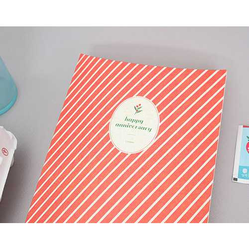 Livework Patterned gift paper bag medium set of 4 styles ver.2