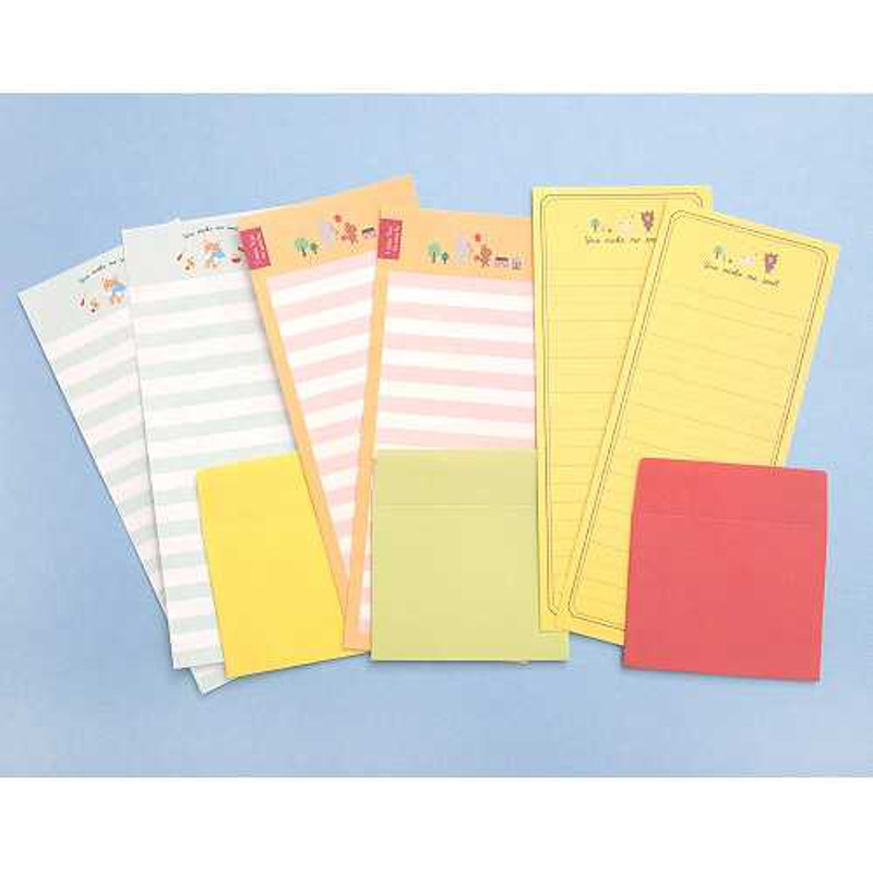 2Young Small long letter paper and envelope set of 3 2Young Small long letter paper and envelope set of 3
