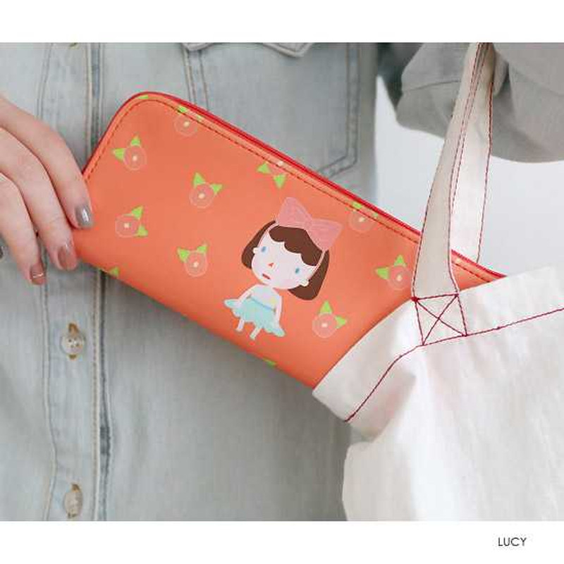 Romane Hellogeeks from the forest zipper pencil case