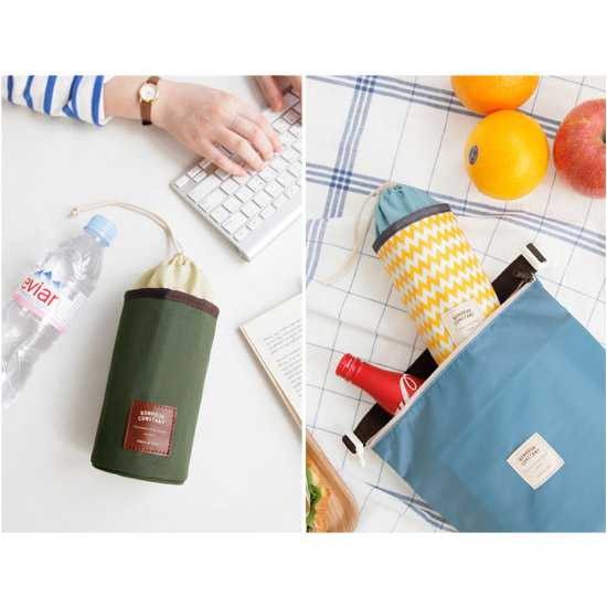 Iconic Insulated waterproof bottle holder pouch ver.2