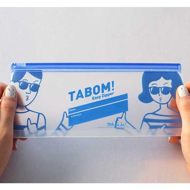 Oohlala Tabom loc clear zip lock long pouch ver.2