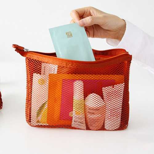 Monopoly Travel mesh large zipper pouch ver.2