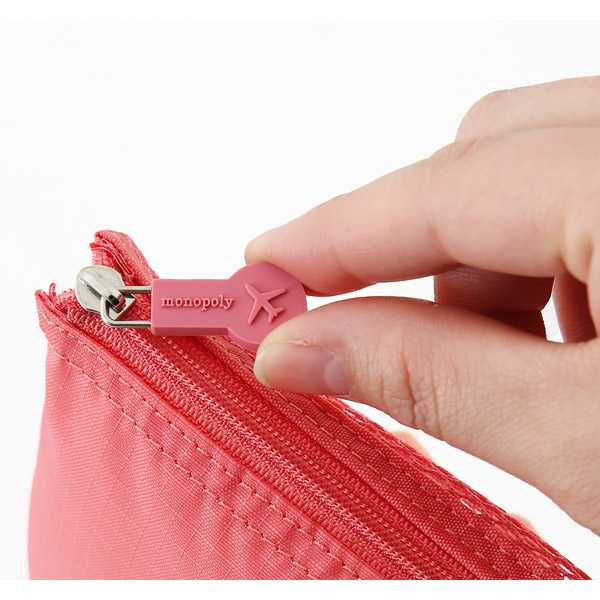 Monopoly Travel mesh large zipper pouch ver.2