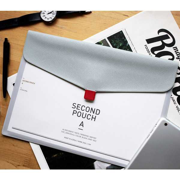 2NUL Second pocket file folder pouch
