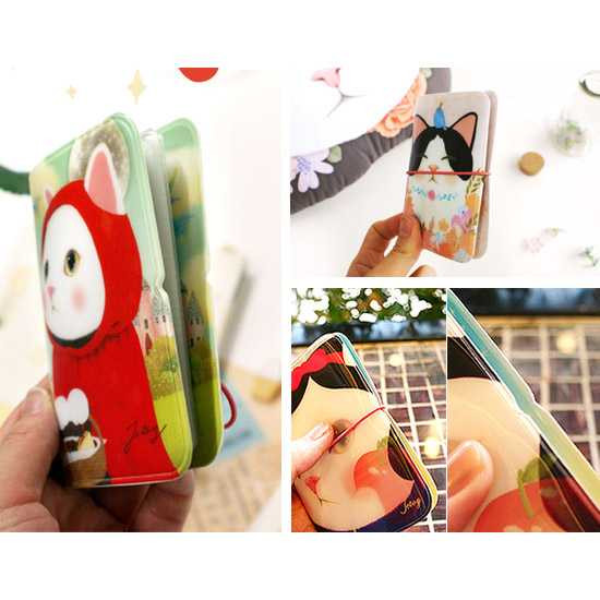 Jetoy Choo Choo cat play pocket card case holder