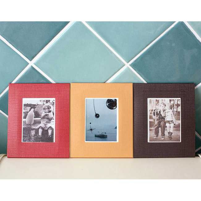 After The Rain Solid photo frame message card