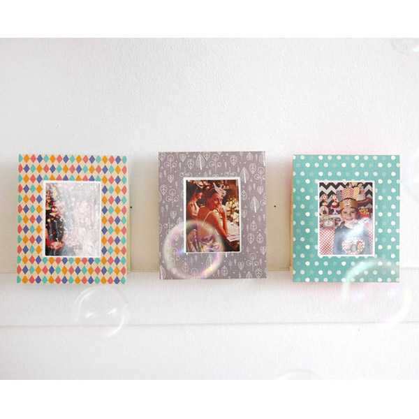 After The Rain Pattern photo frame message card