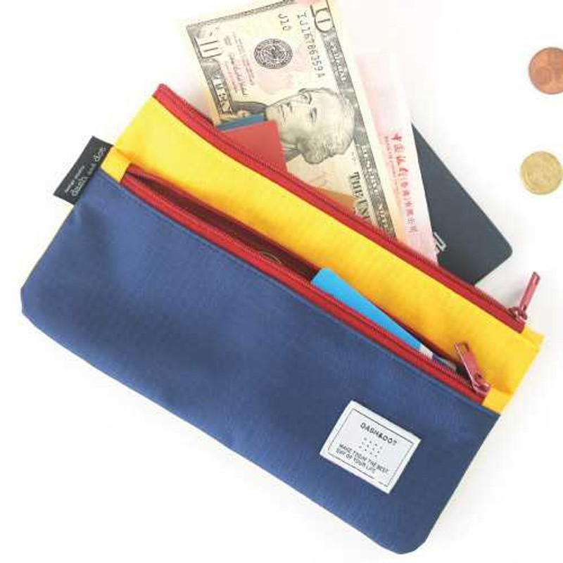 Dash and Dot Double pocket slim multi pouch Dash and Dot Double pocket slim multi pouch