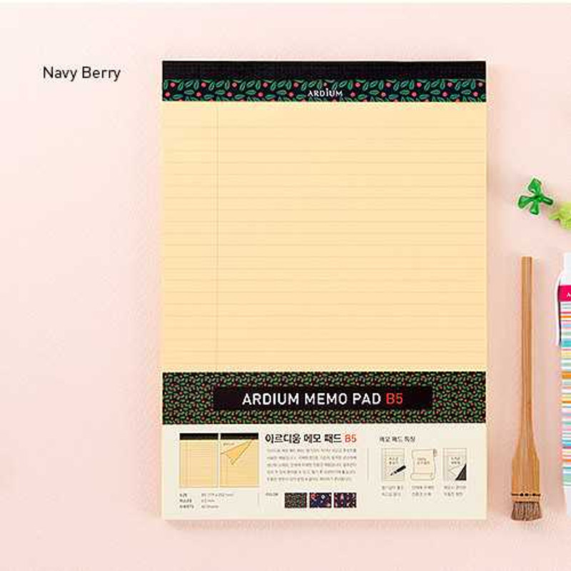Ardium Stylish Pattern B5 memo pad notebook Ardium Stylish Pattern B5 memo pad notebook