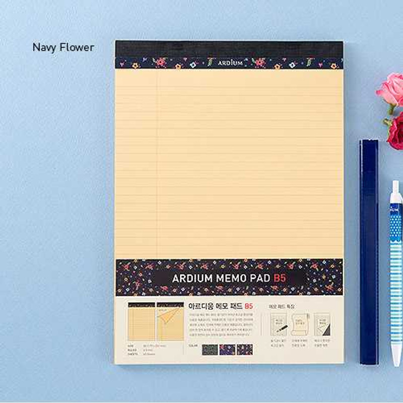 Ardium Stylish Pattern B5 memo pad notebook Ardium Stylish Pattern B5 memo pad notebook
