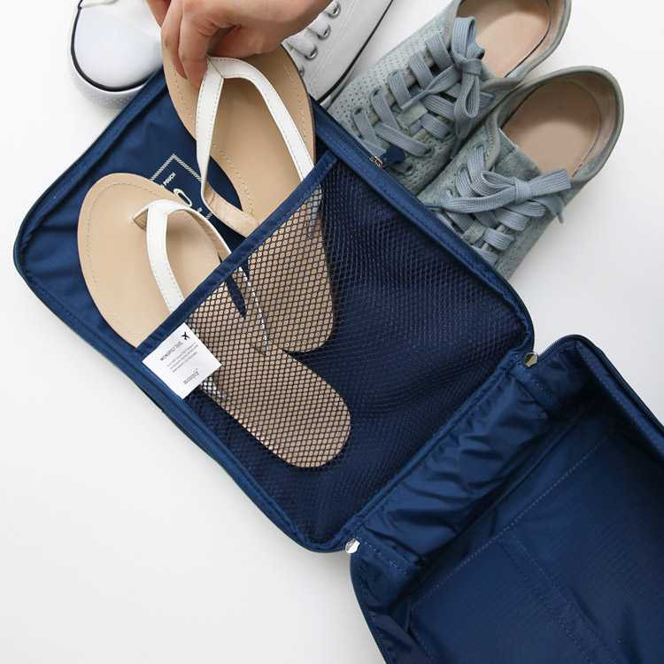 Monopoly Travel mesh pocket shoe pouch bag