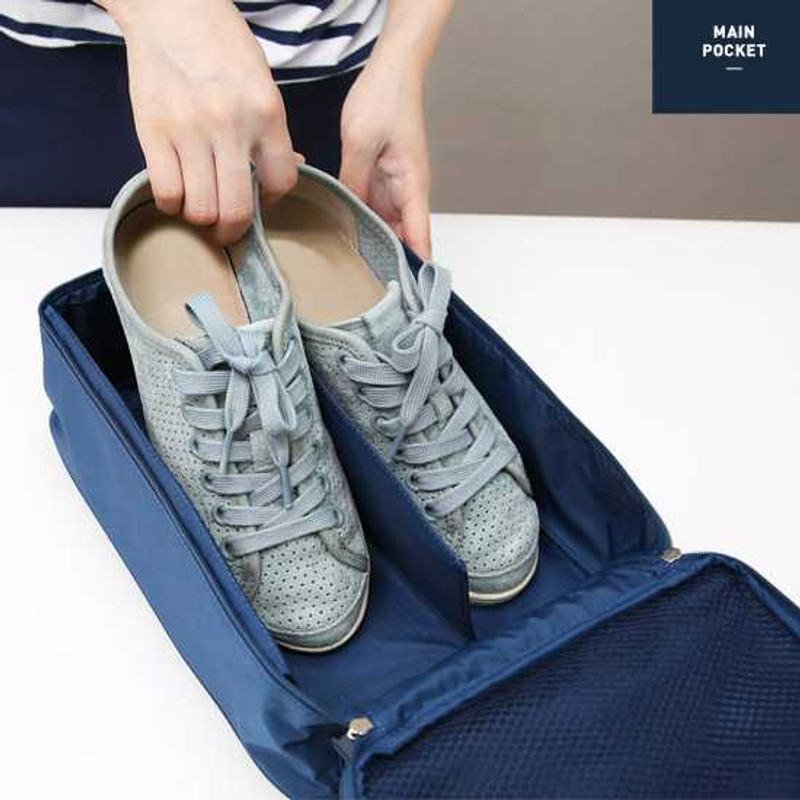 Monopoly Travel mesh pocket shoe pouch bag