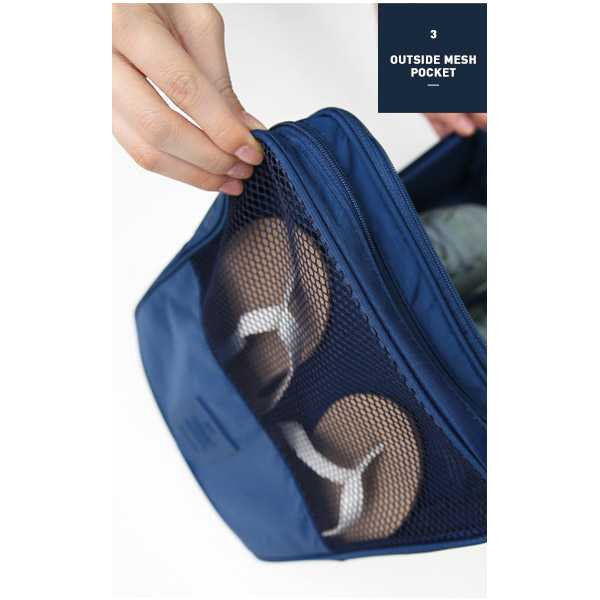 Monopoly Travel mesh pocket shoe pouch bag