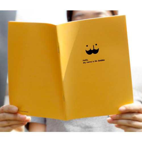 Jstory Mr.Babba A5 Size lined notebook ver.2