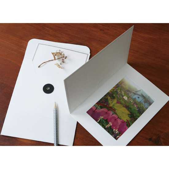 Moods&Views 4X6 photo frame message card set