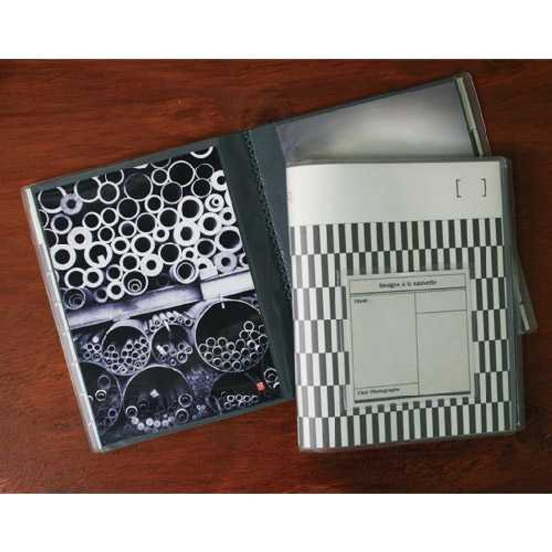 Moods&Views Cool gray pattern 5X7 photo album