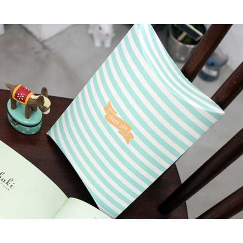 PlanD Thank you pattern gift paper box set of 4