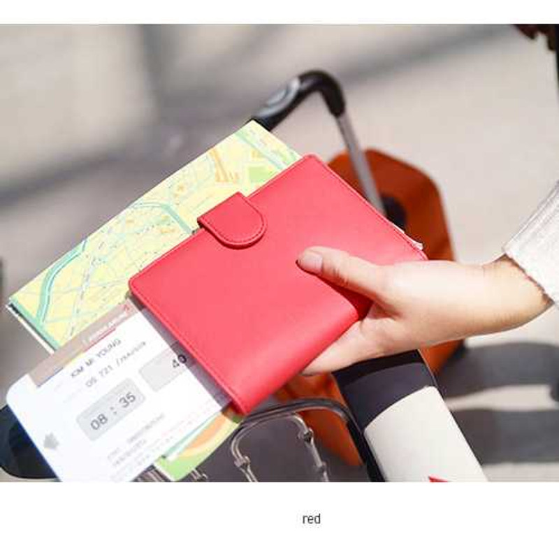 Jam studio Lovelyborn RFID blocking travel passport wallet Jam studio Lovelyborn RFID blocking travel passport wallet