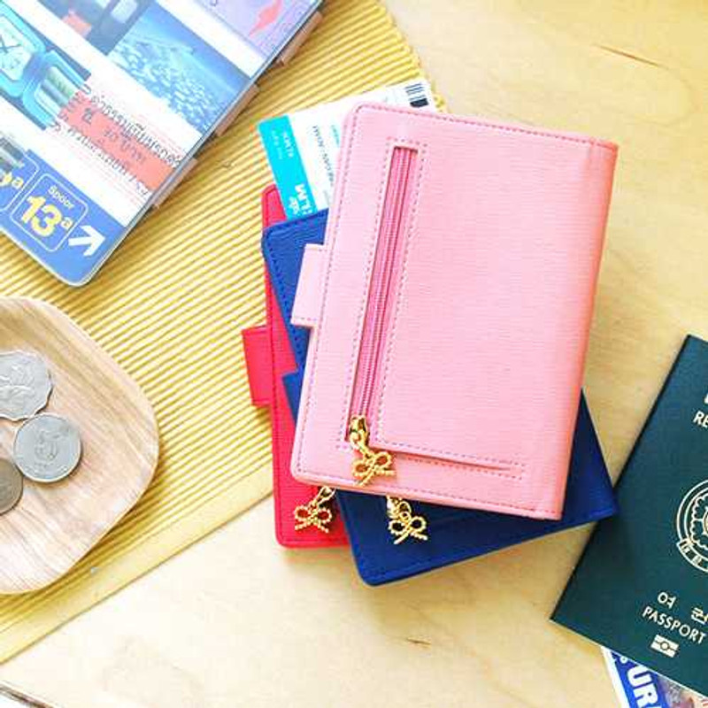Jam studio Lovelyborn RFID blocking travel passport wallet Jam studio Lovelyborn RFID blocking travel passport wallet