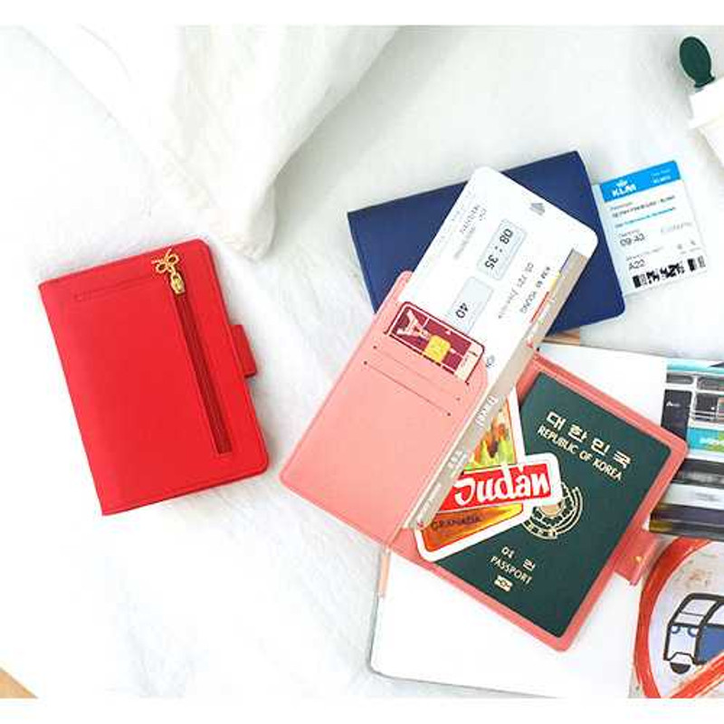 Jam studio Lovelyborn RFID blocking travel passport wallet Jam studio Lovelyborn RFID blocking travel passport wallet