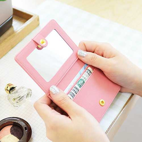 Jam studio Lovelyborn mirror card case holder