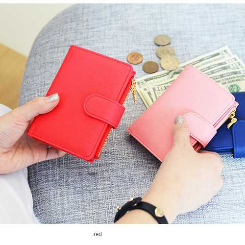 Jam studio Lovelyborn mirror wallet with snap button