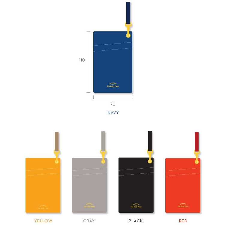 Gunmangzeung Life is simple flat card holder case