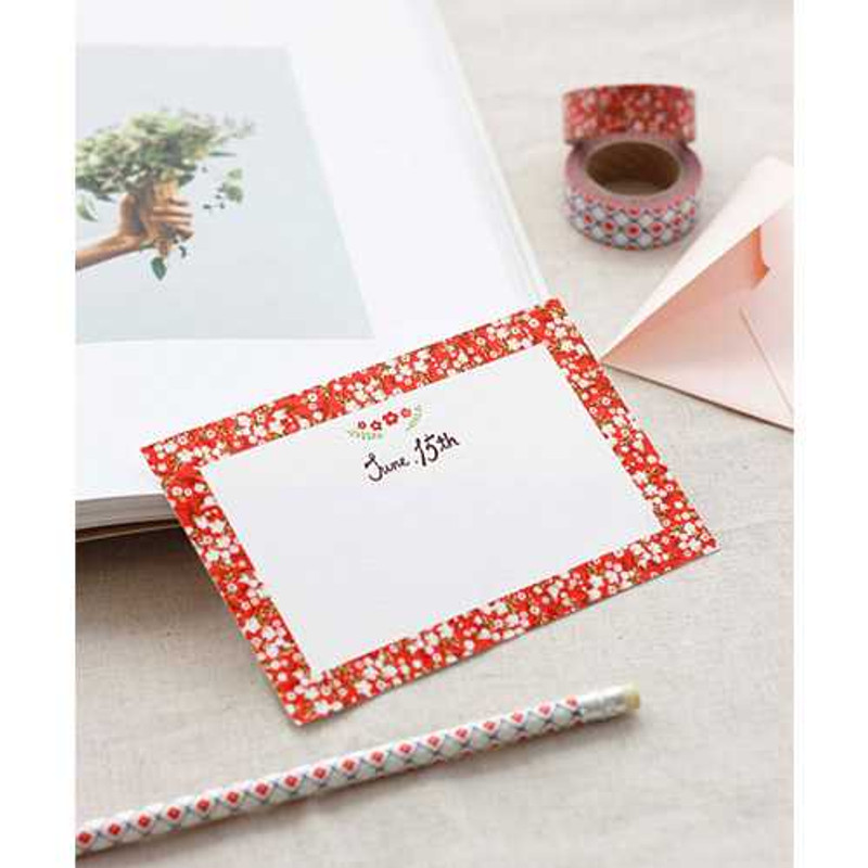 Iconic 0.59X11yd pattern washi masking tape set 09