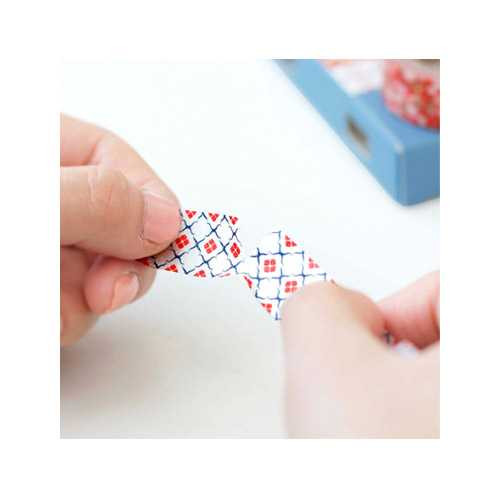 Iconic 0.59X11yd pattern washi masking tape set 09
