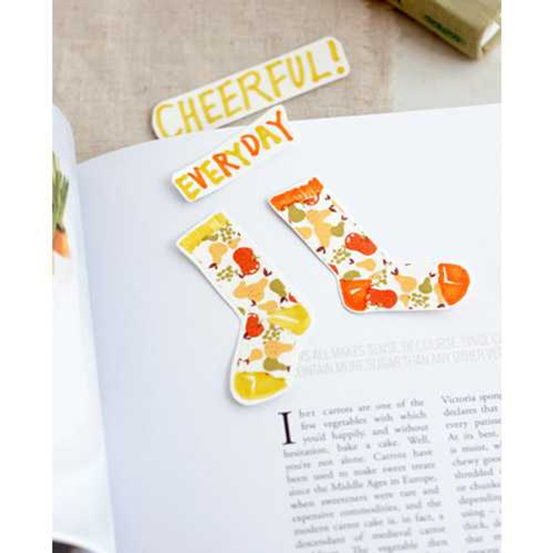 Iconic 0.59X11yd pattern washi masking tape set 10