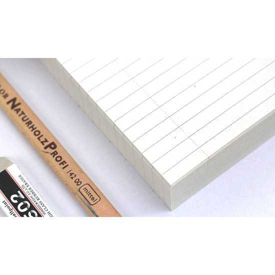 Indigo Willow story pattern lined notepad 360 pages