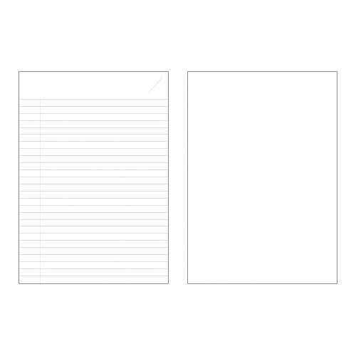 Indigo Willow story pattern lined notepad 360 pages