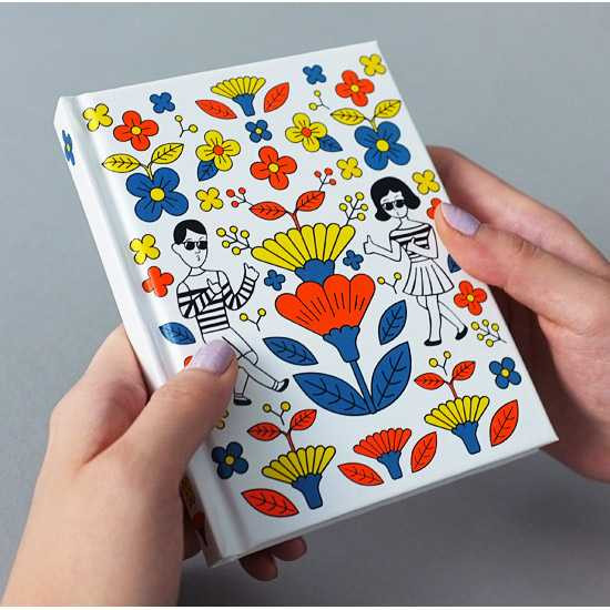 Oohlala Tabom retro hardcover lined notebook ver.2