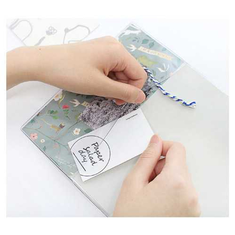 Indigo Willow story illustration lined notebook