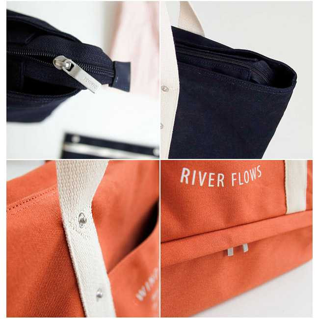 Iconic Travel large tote bag with bottom compartment