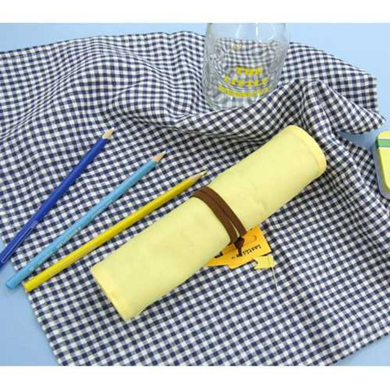 PlanD Colorful handmade roll pencil case pen pouch PlanD Colorful handmade roll pencil case pen pouch