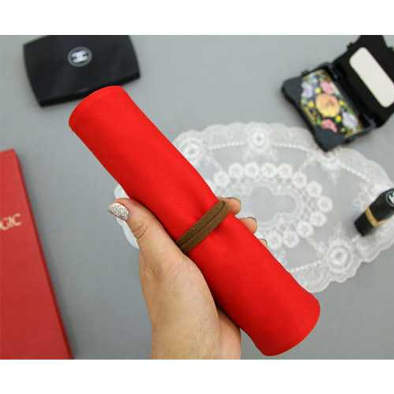 PlanD Colorful handmade roll pencil case pen pouch PlanD Colorful handmade roll pencil case pen pouch