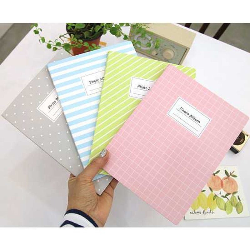 PlanD Simple 3X5 pattern slip in photo album
