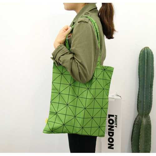 PlanD Pattern cotton tote shoulder bag