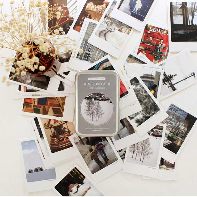 Indigo Hokkaido photo mini postcard set