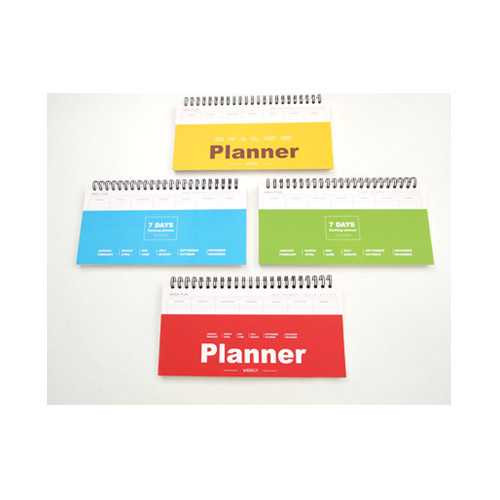2young Wirebound 7days weekly planner scheduler