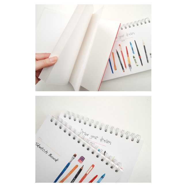 2young Wirebound draw your dream drawing notebook