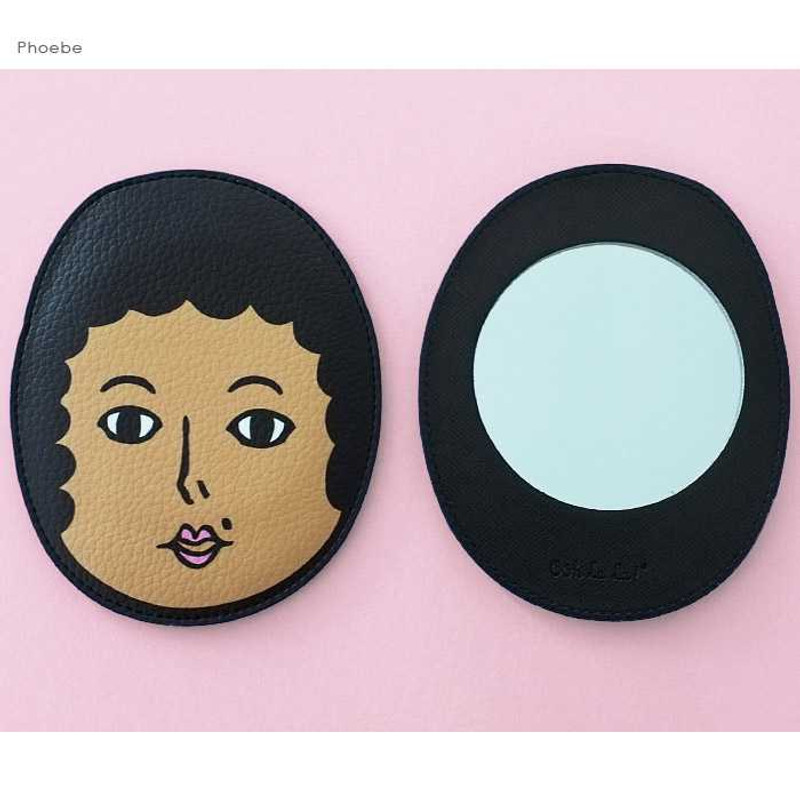 Oohlala Funny face pocket handy mirror Oohlala Funny face pocket handy mirror