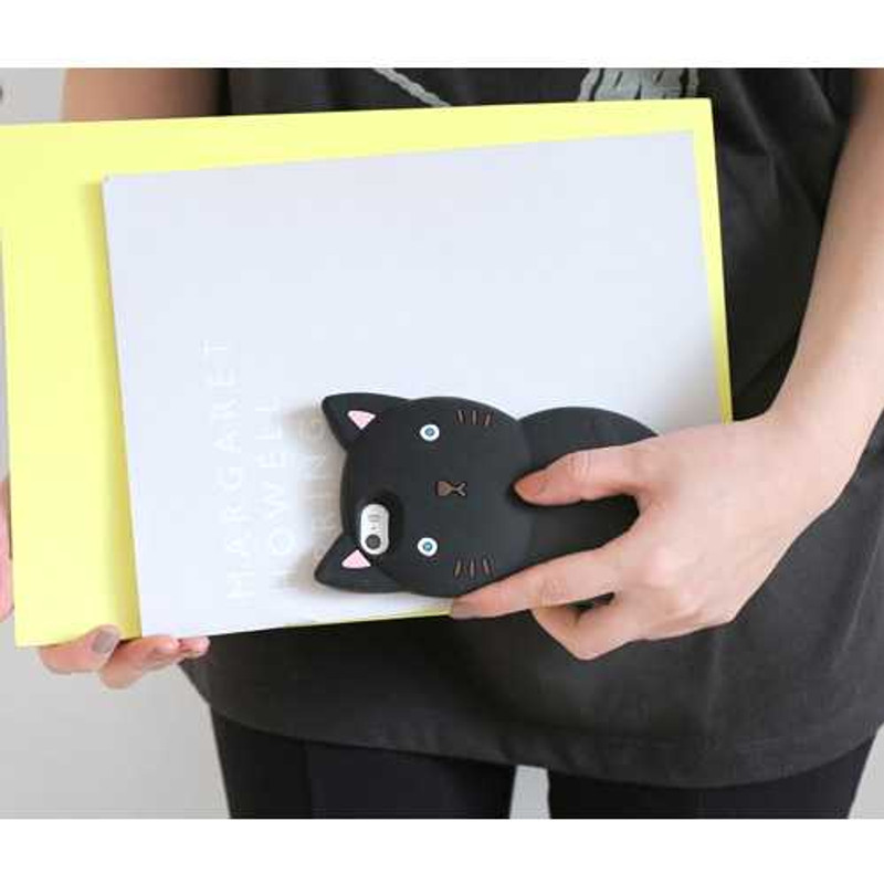 Romane Monomate cute cat iPhone 5/5S jelly case