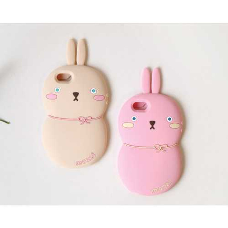 Romane Monomate cute rabbit iPhone 5/5S jelly case
