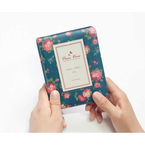 Wanna this Pour vous flower pattern instax mini photo album